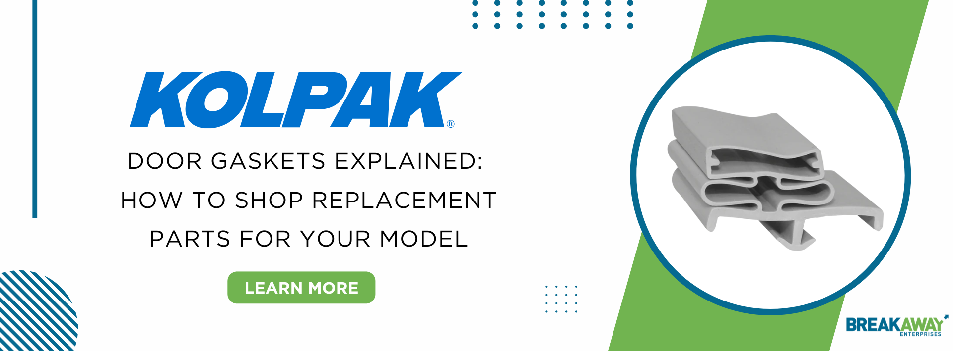 Kolpak Door Gaskets Explained: How to Shop Replacement Parts for Your Model