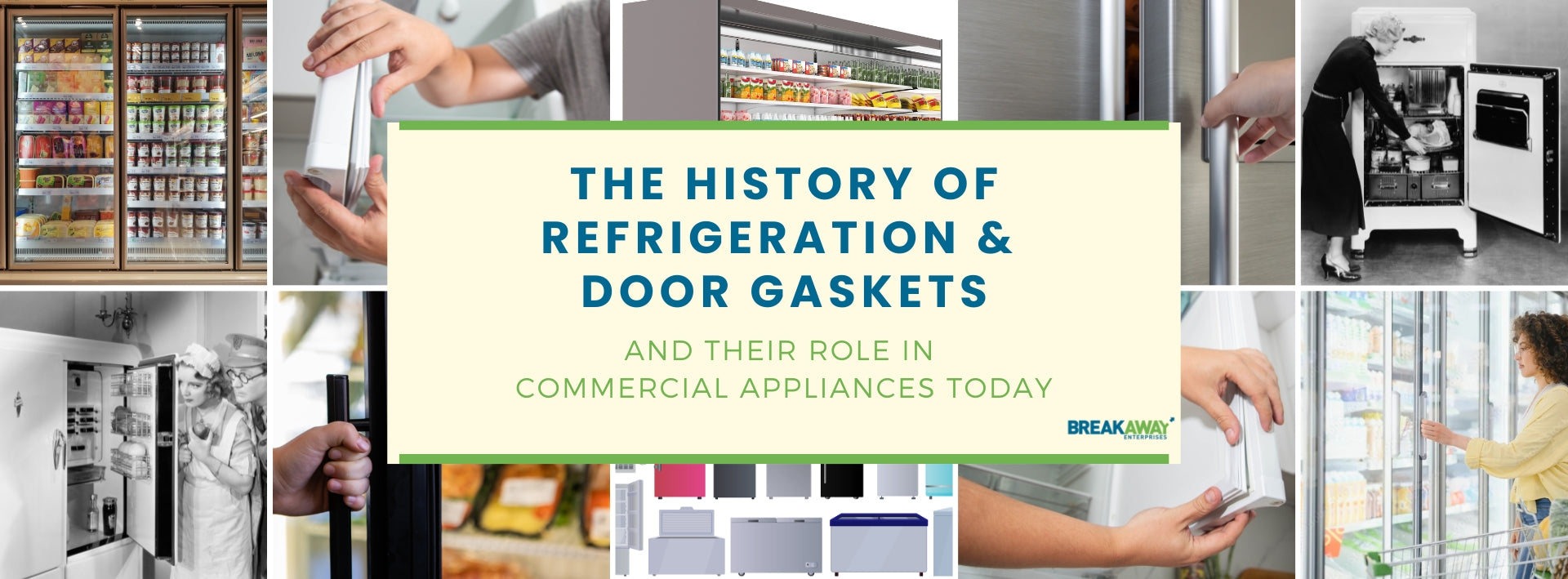 Brief History of Refrigeration, Door Gaskets, & Their Role in Commercial Appliances
