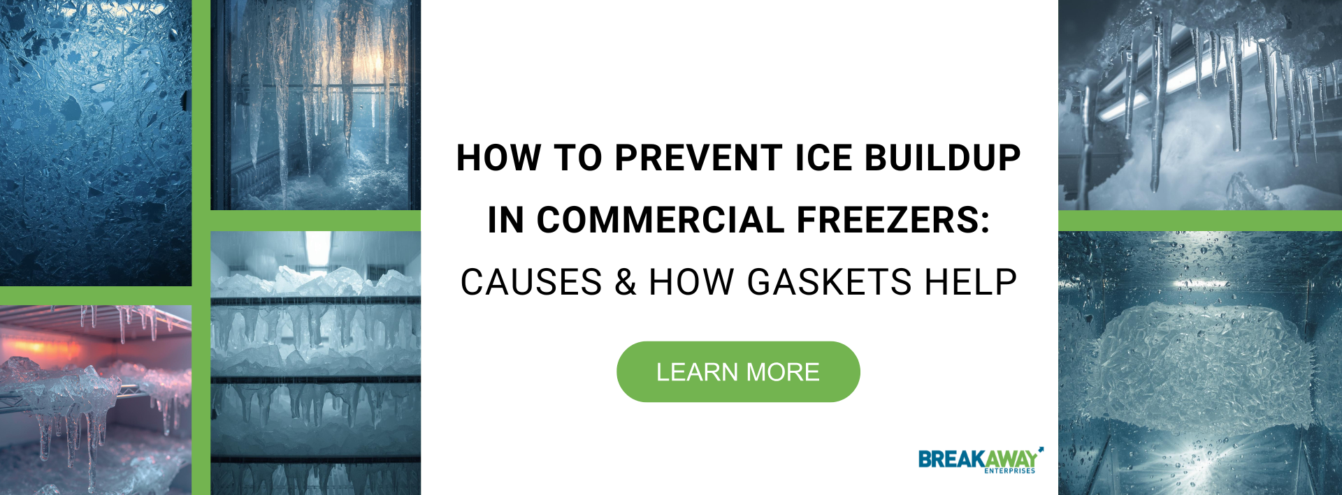 How to Prevent Ice Buildup in Commercial Freezers: Common Causes & How Door Gaskets Help