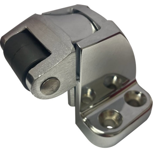 Kason K56 Strike, Flush - 1/4" Offset, Polished Chrome