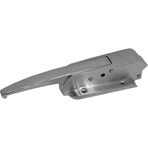 Kason 78 Latch, Non-Cylinder Locking, Light Spring, Brushed Chrome