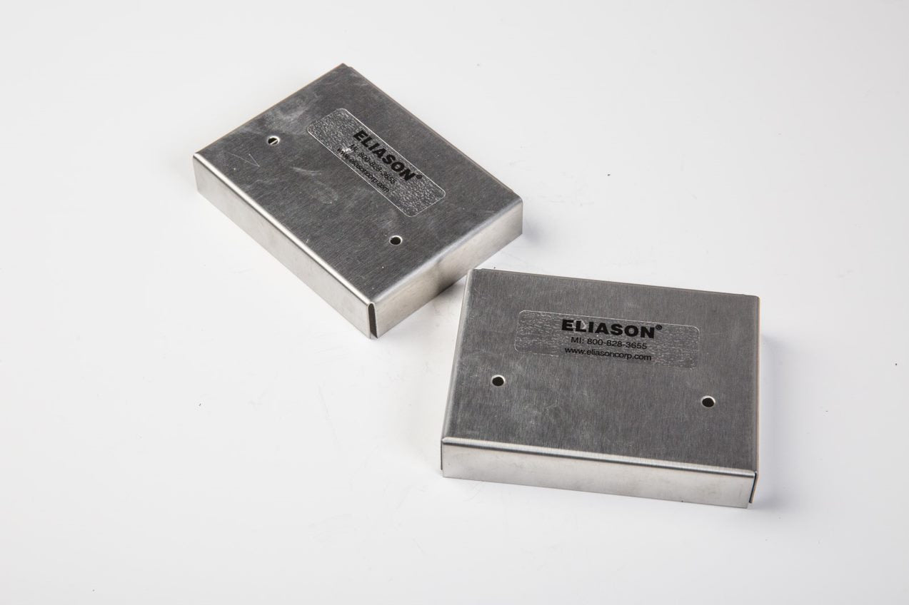 Eliason Door K0152 Hinge Cover Kit, Stainless Steel