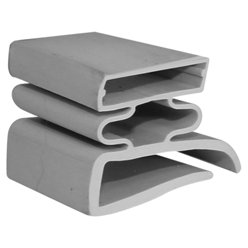 Magnetic Gasket, Pre-stuffed Grey Screw-on, 8' Length
