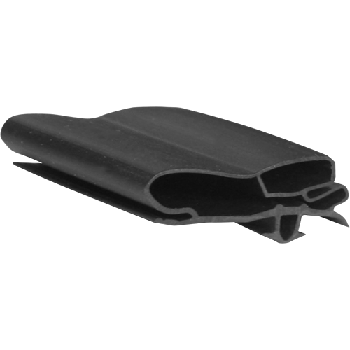 Magnetic Gasket, Pre-stuffed Black Snap-in 8' Length