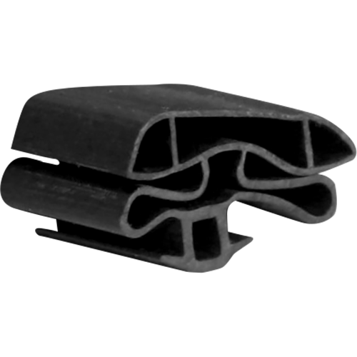 Anthony Magnetic Gasket, Pre-stuffed Black Snap-in 8' Length (Anthony Double Anvil)