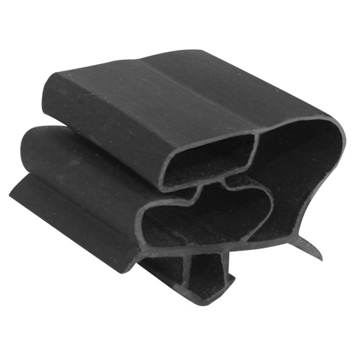 Magnetic Gasket, Pre-stuffed Black Snap In 8' Length