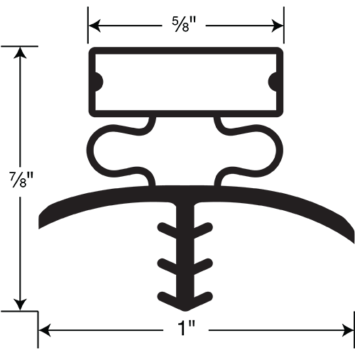 WA Brown Gasket, 28-1/8 x 34-1/8 OD