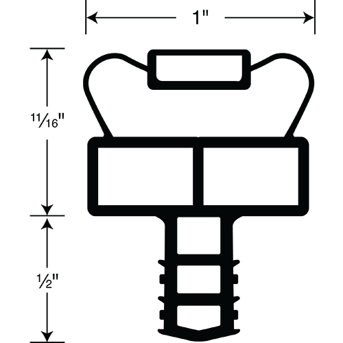 Randell Gasket 4-Sided 7-3/16 x 24-11/16 OD